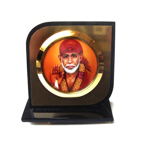 Buy SAI BABA PLASTIC KA CAR DASHBOARD SHOWPIECE