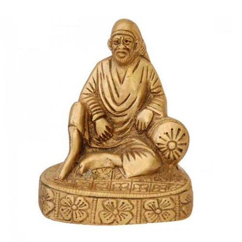 Buy SAI NATH MAHARAJ WOODEN STATUE IDOL