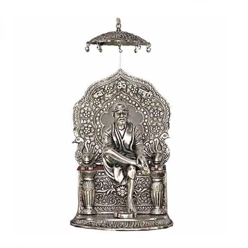 Buy SAI BABA ALUMINIUM STATUE FOR BLESSING