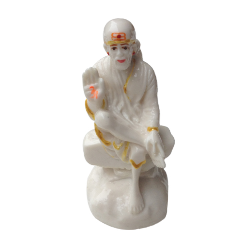 Buy SHIRDI SAI BABA BLESSING POSE MARBLE STATUE