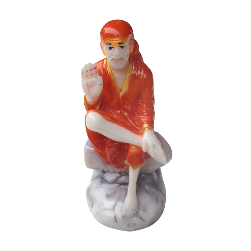 Buy BHAGWAN SHRI SAI BABA KI MARBLE KI MURTI